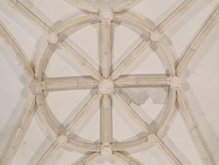 Bóveda de la iglesia de Santa Eulalia